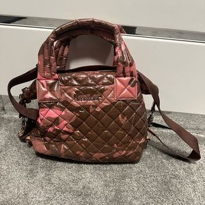 MZ Wallace Pink Camo Deluxe Small Sutton